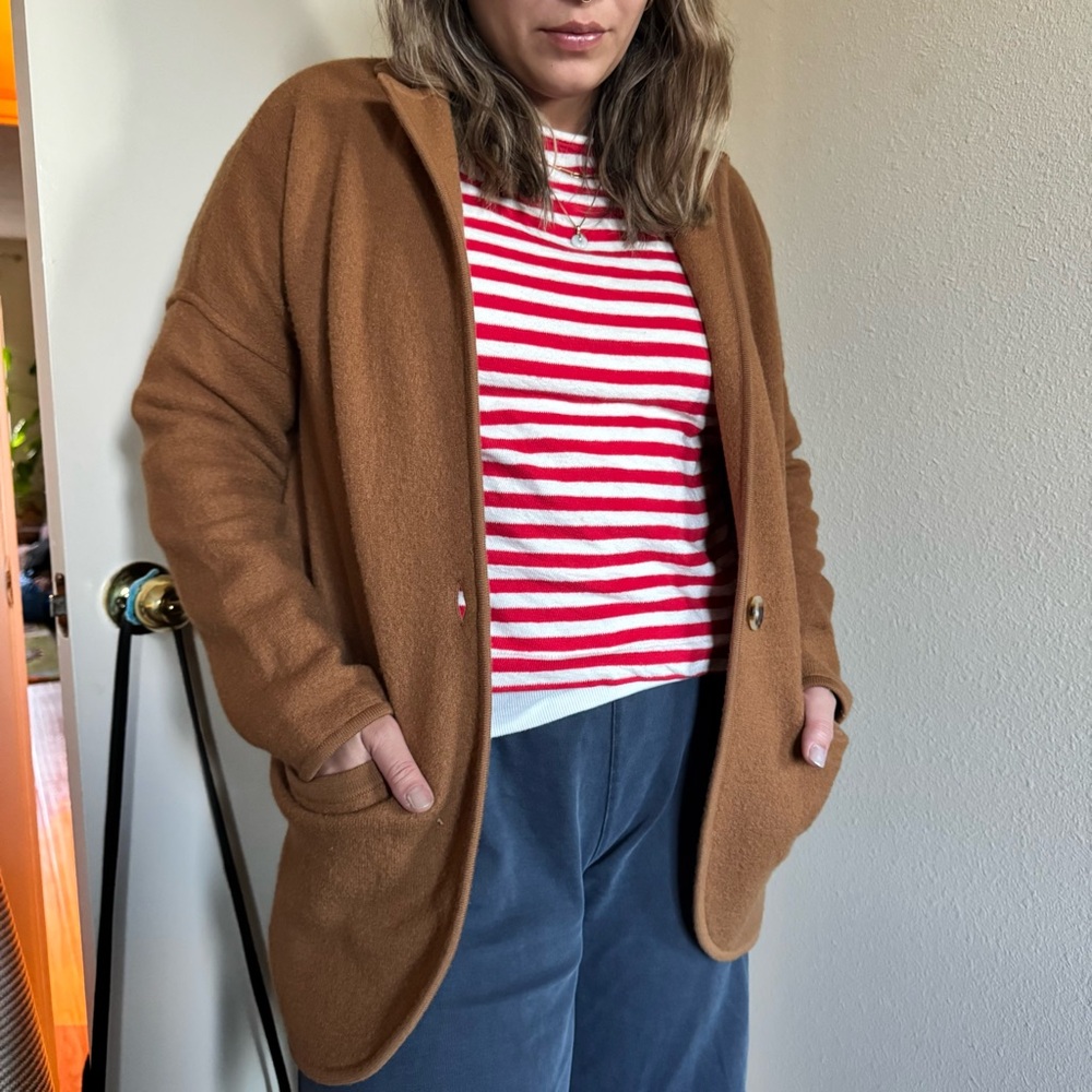 Madewell Wool Sweater Blazer